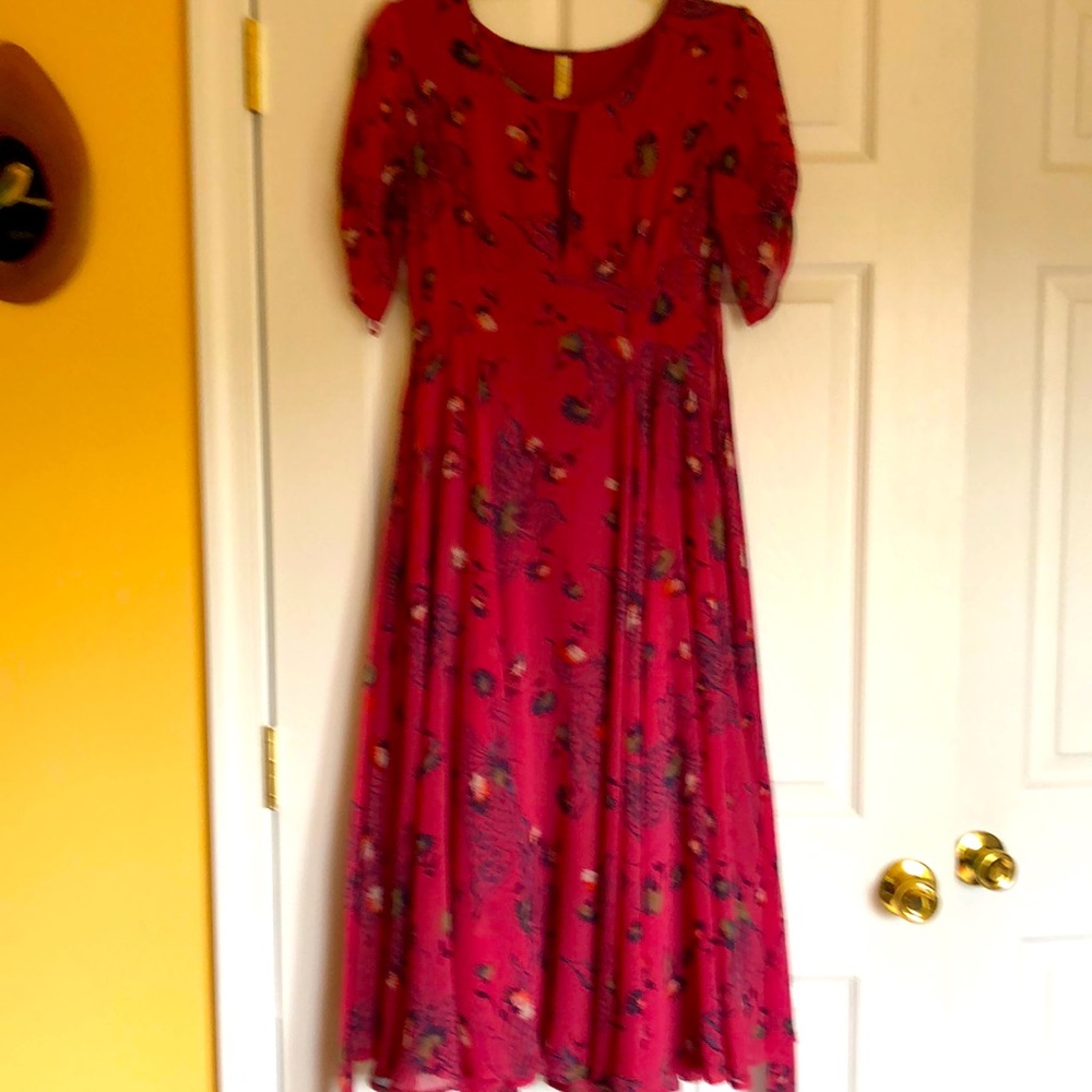 Free People flowy maxi dress.